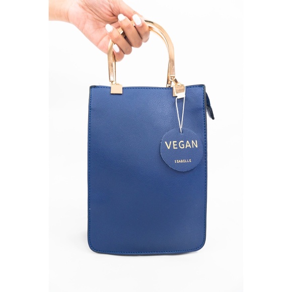 Handbags - Blue Vegan Bag